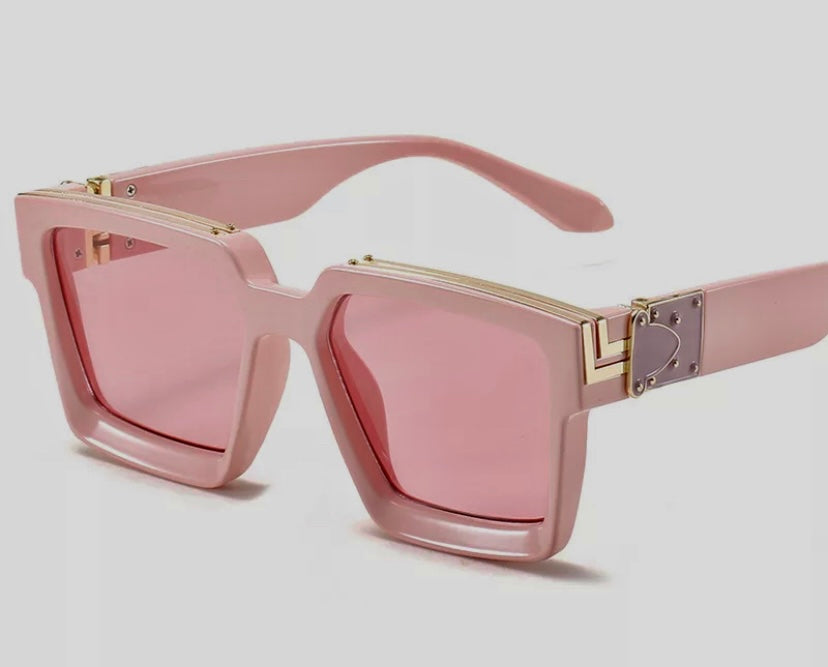 pink millionaire sunglasses